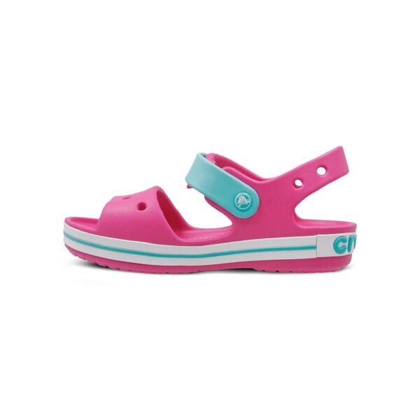 Dziecięce sandały / klapki CROCS CROCBAND SANDAL KIDS 128566lhk kolor różowy