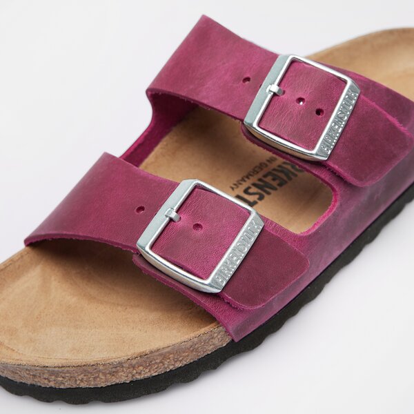 Damskie klapki BIRKENSTOCK ARIZONA LEOI FESTIVAL FUCHSIA 1024133 kolor różowy