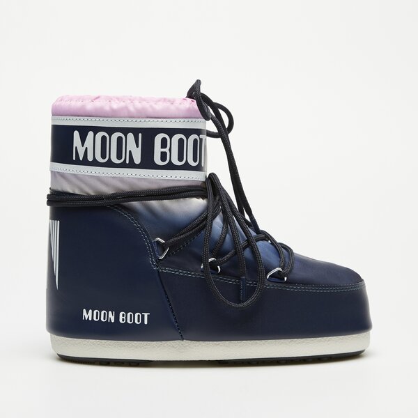 Damskie śniegowce MOON BOOT ICON LOW MOONRISE  80d1409530f003 kolor granatowy