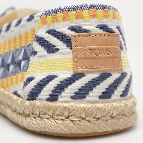 Damskie espadryle TOMS NATURAL GLOBAL JACQUARD 10019684 kolor multicolor