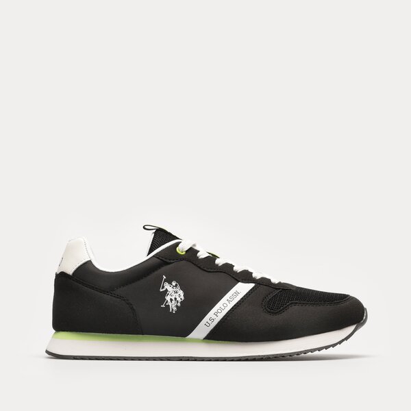 Męskie sneakersy (buty) U.S. POLO ASSN NOBIL009  nobil009blk kolor czarny