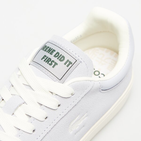 Damskie sneakersy (buty) LACOSTE BASESHOT 124 2 SFA 747sfa0096ts1 kolor niebieski