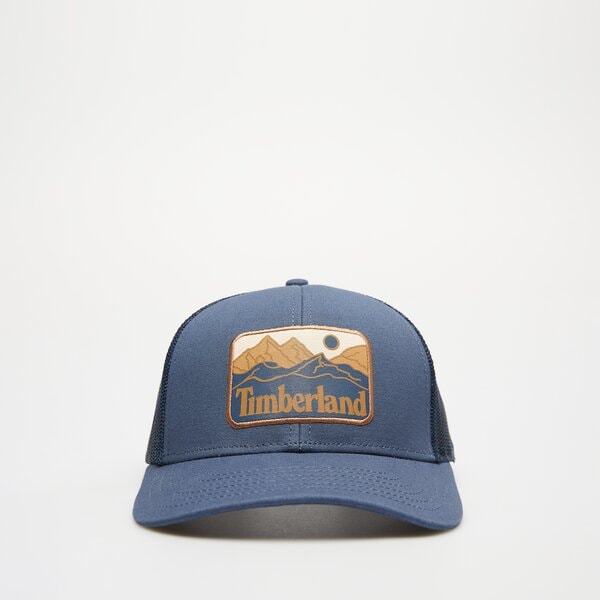 Damska czapka z daszkiem TIMBERLAND CZAPKA MOUNTAIN LINE PATCH TRUCKER tb0a2q522881 kolor granatowy