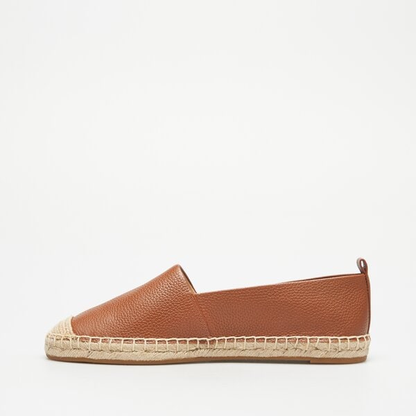 Damskie espadryle LAUREN RALPH LAUREN CAMERYN IV-ESPADRILLES 802905304002 kolor brązowy