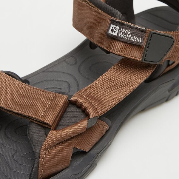 Męskie sandały JACK WOLFSKIN LAKEWOOD RIDE SANDAL M 40190215172 kolor brązowy