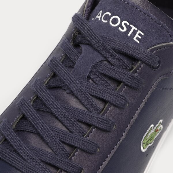 Męskie sneakersy (buty) LACOSTE POWERCOURT 123 3 SMA 745sma0066092 kolor granatowy