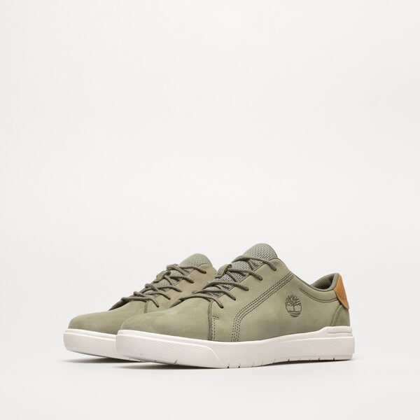 Dziecięce sneakersy (buty) TIMBERLAND SENECA BAY LEATHER OXFORD tb0a5waw9911 kolor khaki