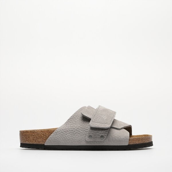 Męskie klapki BIRKENSTOCK KYOTO 1024502 kolor szary