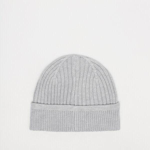 Damska czapka zimowa TIMBERLAND CZAPKA SOLID RIB BEANIE tb0a2px7c811 kolor szary