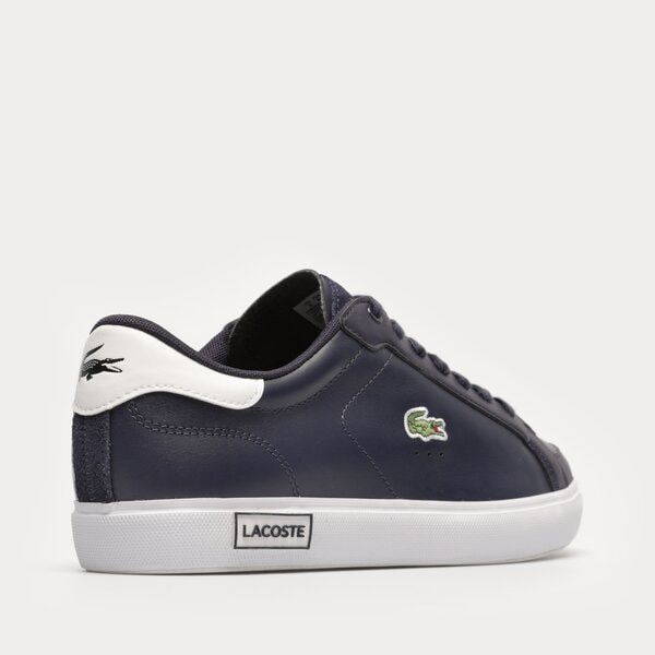 Męskie sneakersy (buty) LACOSTE POWERCOURT 123 3 SMA 745sma0066092 kolor granatowy