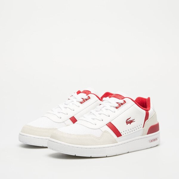 Męskie sneakersy (buty) LACOSTE T-CLIP 124 5 SMA 747sma0071286 kolor biały