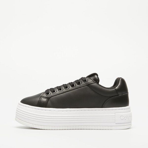 Damskie sneakersy (buty) CALVIN KLEIN BOLD PLATF LOW OH yw0yw015890gm kolor czarny