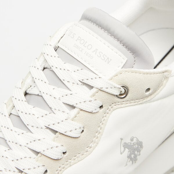 Damskie sneakersy (buty) U.S. POLO ASSN. BAYLE bayle001whi kolor biały