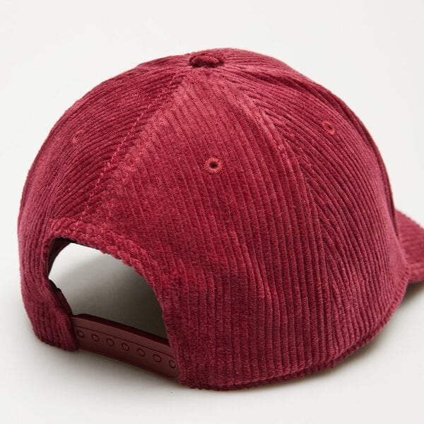 Damska czapka z daszkiem TIMBERLAND CZAPKA CORDUROY CAP tb0a2psq6371 kolor bordowy