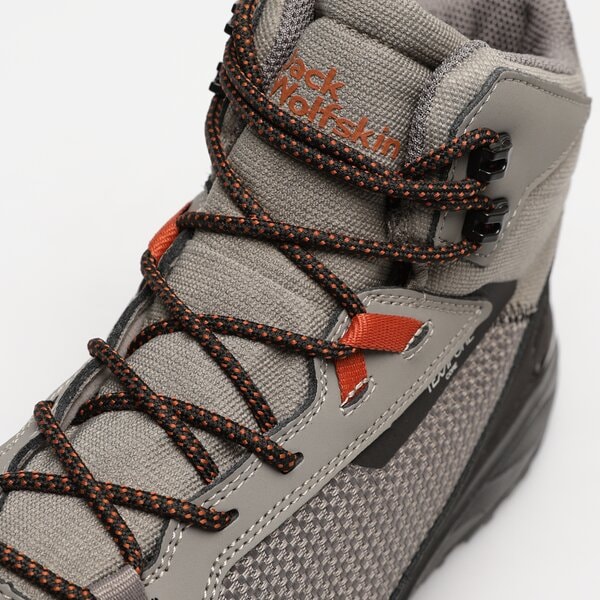 Męskie buty outdoor (trekkingowe) JACK WOLFSKIN DROMOVENTURE TEXAPORE MID M 40596616185 kolor szary