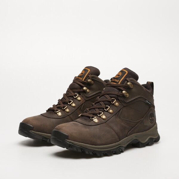 Męskie buty outdoor (trekkingowe) TIMBERLAND MT. MADDSEN MID LTHR WP tb12730r2421 kolor brązowy