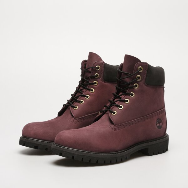 Męskie buty za kostkę TIMBERLAND 6IN PREMIUM BOOT tb0a5vb5c601 kolor bordowy