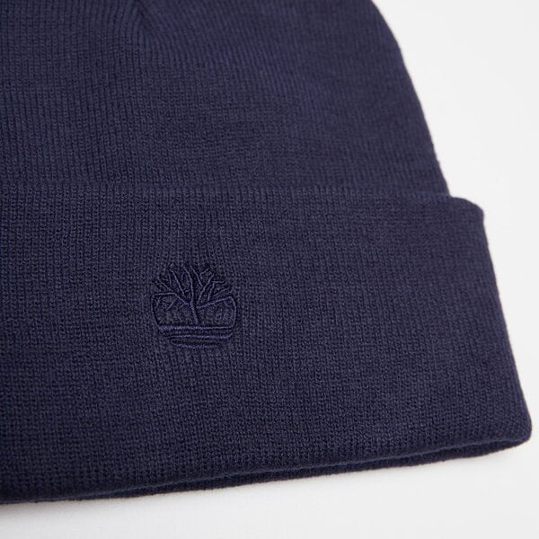 Damska czapka zimowa TIMBERLAND CZAPKA CUFF BEANIE W/ EMBROIDERED LOGO tb0a61cj4511 kolor czarny