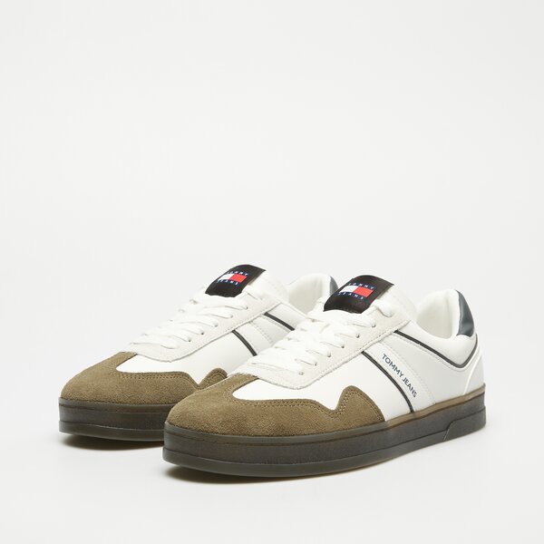 Męskie sneakersy (buty) TOMMY HILFIGER THE GREENWHICH RETRO em0em01462ybl kolor biały