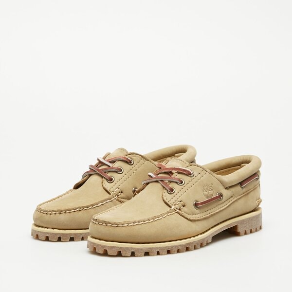 Damskie botki / sztyblety TIMBERLAND NOREEN BOAT SHOE tb0a2gnven31 kolor beżowy