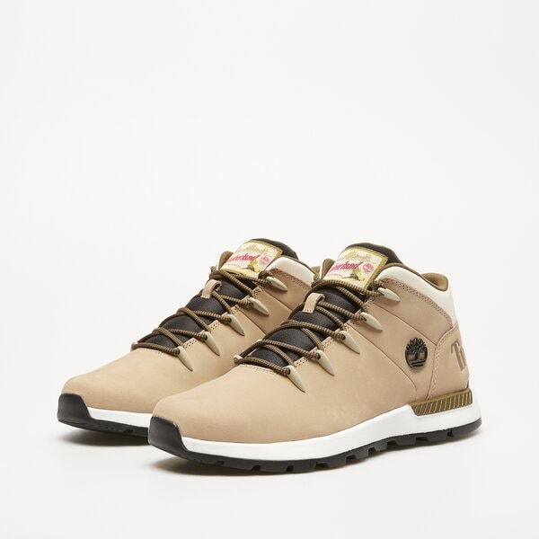 Męskie buty outdoor (trekkingowe) TIMBERLAND SPRINT TREKKER MID tb0a6dqdeo21 kolor beżowy