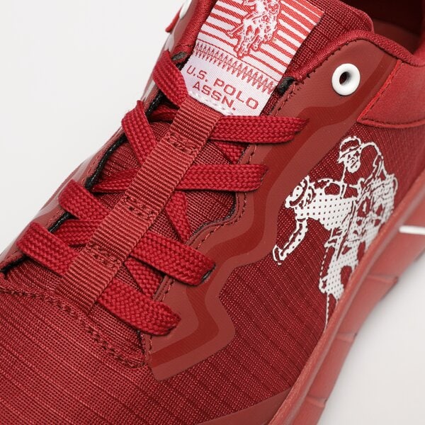 Męskie sneakersy (buty) U.S. POLO ASSN. SETH001  seth001red kolor czerwony