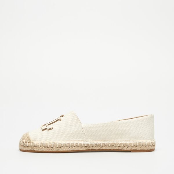 Damskie espadryle LAUREN RALPH LAUREN CAMERYN LOGO-ESPADRILLES 802920405006 kolor biały