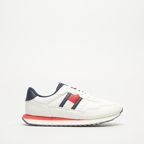 Dziecięce sneakersy (buty) TOMMY HILFIGER FLAG LOW CUT LACE-UP t3x9331330208100 kolor biały