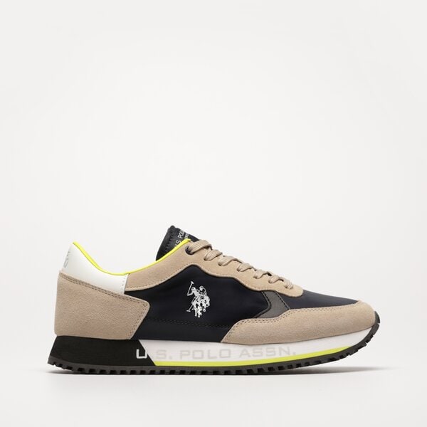 Męskie sneakersy (buty) U.S. POLO ASSN CLEEF001 cleef001adblbei02 kolor granatowy