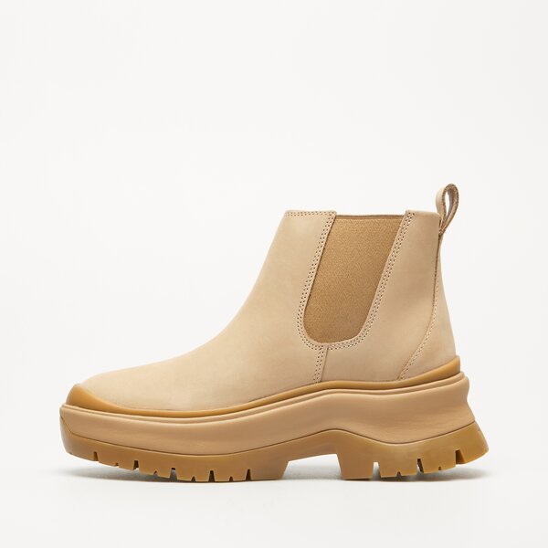 Damskie botki / sztyblety TIMBERLAND ROXIE LANE MID CHELSEA BOOT tb0a28xmen71 kolor beżowy