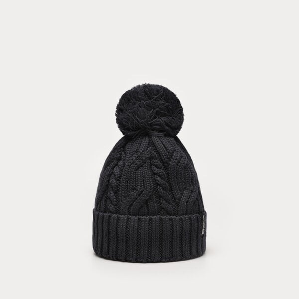 Damska czapka zimowa JACK WOLFSKIN CZAPKA POMPOM BEANIE 19050921010 kolor fioletowy