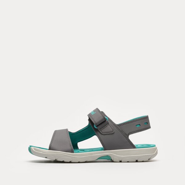 Dziecięce sandały / klapki TIMBERLAND MOSS JUMP 2 STRAP SANDAL tb0a5wa9w081 kolor szary