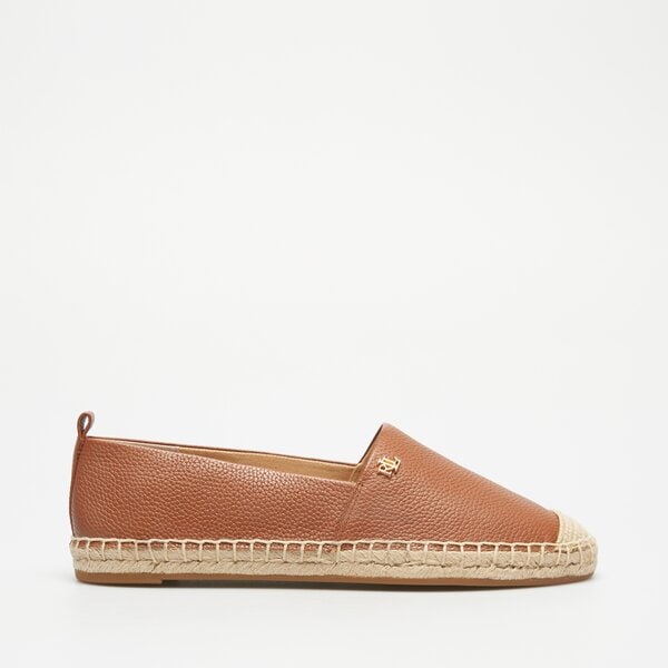 Damskie espadryle LAUREN RALPH LAUREN CAMERYN IV-ESPADRILLES 802905304002 kolor brązowy