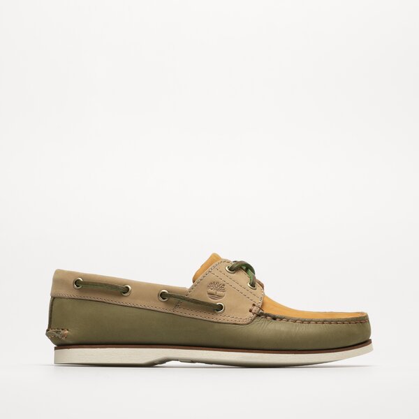 Męskie mokasyny TIMBERLAND CLASSIC BOAT 2 EYE  tb0a5x899911 kolor khaki