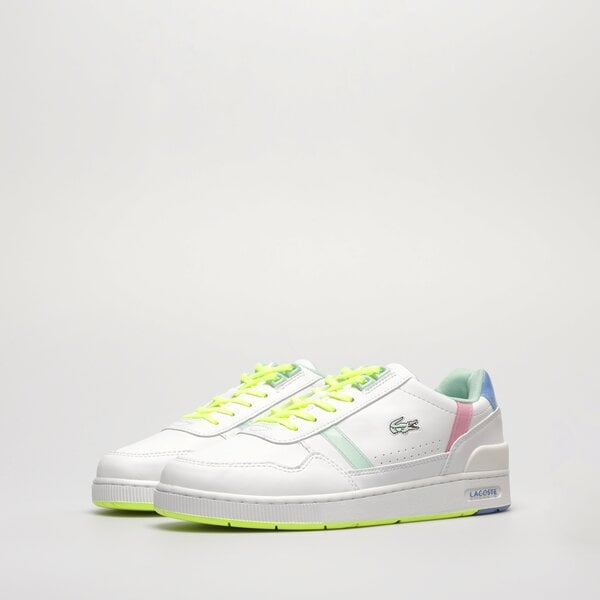 Dziecięce sneakersy (buty) LACOSTE T-CLIP 745suj0017082 kolor biały