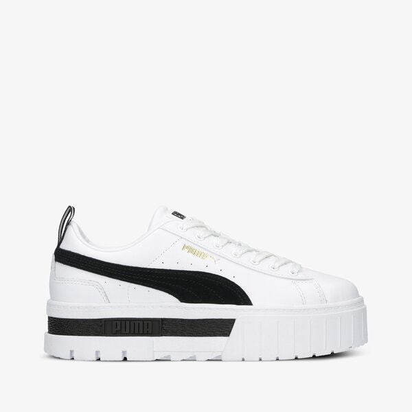 Damskie sneakersy (buty) PUMA MAYZE LEATHER  38198301 kolor biały