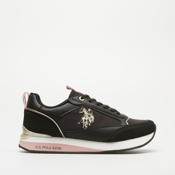 Damskie sneakersy (buty) U.S. POLO ASSN. FRISBY frisby004ablk kolor czarny