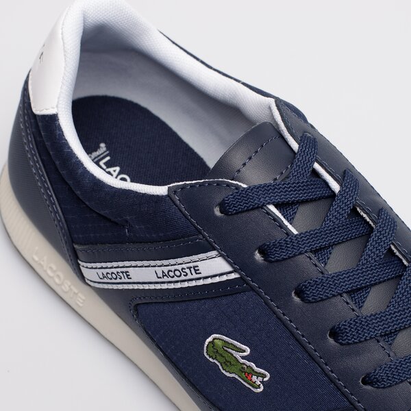 Męskie sneakersy (buty) LACOSTE MENERVA SPORT 0121 1 CMA 742cma0015092 kolor granatowy