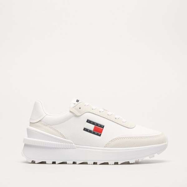 Damskie sneakersy (buty) TOMMY HILFIGER TJW TECH RUNNER ESS en0en02511ybs kolor biały