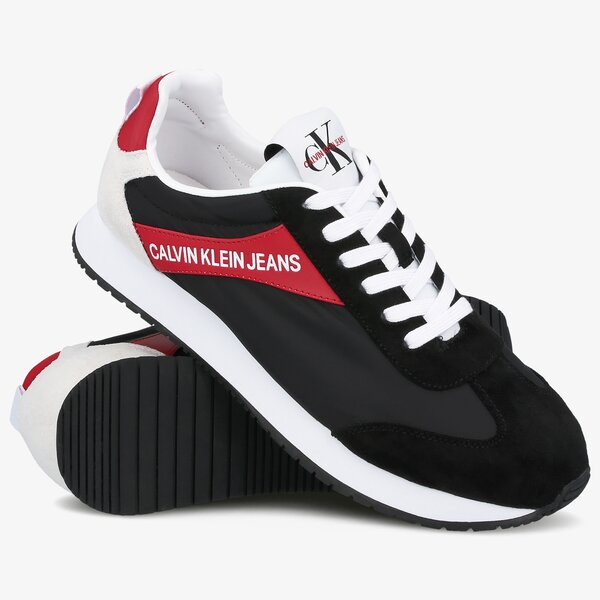 Męskie sneakersy (buty) CALVIN KLEIN JERROD s0615002 kolor czarny