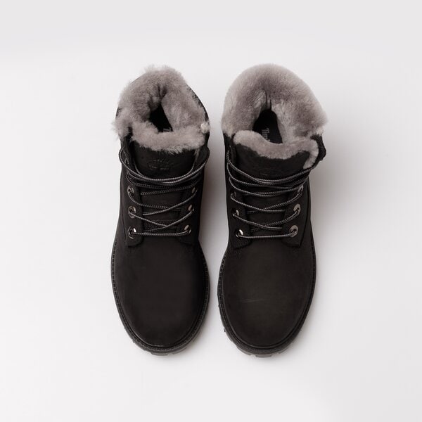 Dziecięce trapery TIMBERLAND 6 IN PRMWPSHEARLING LINED tb0a41ux0011 kolor czarny