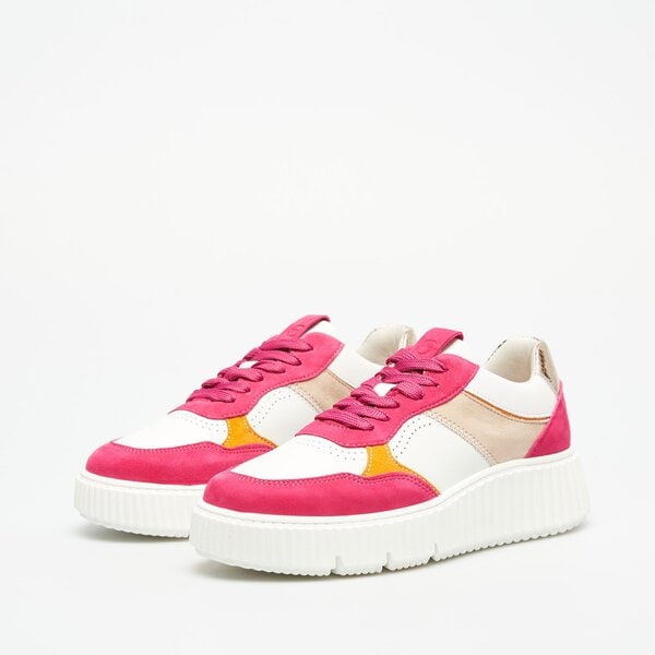 Damskie sneakersy (buty) TAMARIS JUICY PINK PLATFORM SNEAKER 12377142595 kolor multicolor