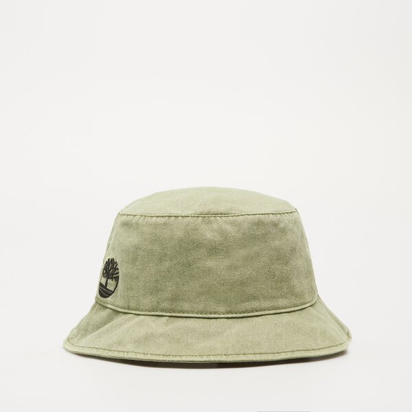 Damska czapka z daszkiem TIMBERLAND CZAPKA PIGMENT DYE BUCKET HAT tb0a2q2va581 kolor khaki