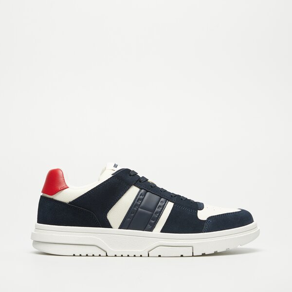 Męskie sneakersy (buty) TOMMY HILFIGER THE BROOKLYN MIX MAT. em0em01457c1g kolor granatowy