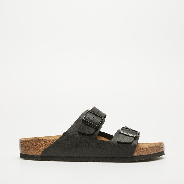 Męskie klapki BIRKENSTOCK ARIZONA BF SAFFIANO BLACK 1026437 kolor czarny