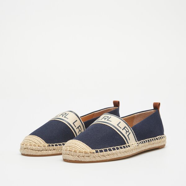 Damskie mokasyny i półbuty LAUREN RALPH LAUREN CAYLEE III-ESPADRILLES-FLAT 802891448001 kolor granatowy