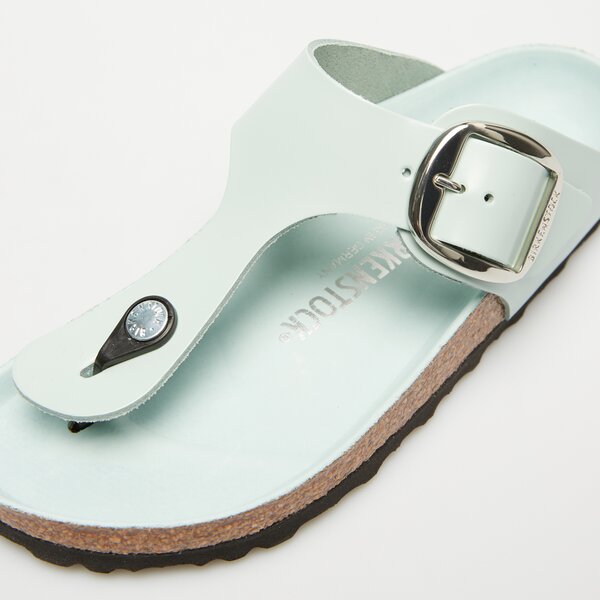 Damskie klapki BIRKENSTOCK GIZEH BB LENA HS 1026542 kolor niebieski