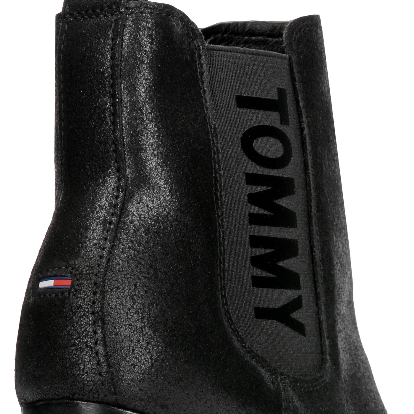 tommy hilfiger metallic chelsea boot