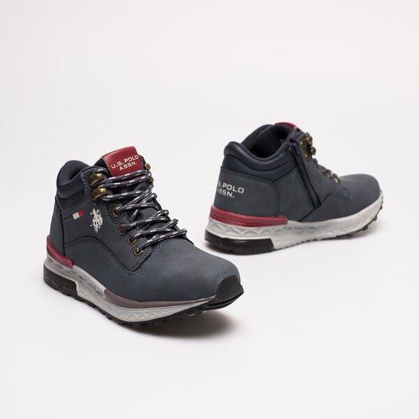 Dziecięce buty outdoor / trekkingowe U.S. POLO ASSN. WINDY windy001akdbl kolor granatowy