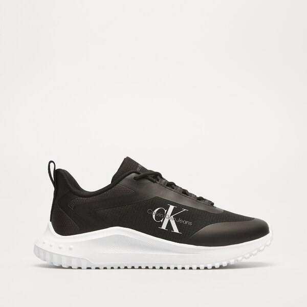 Damskie sneakersy (buty) CALVIN KLEIN EVA RUNNER LACEUP WN yw0yw014420gm kolor czarny